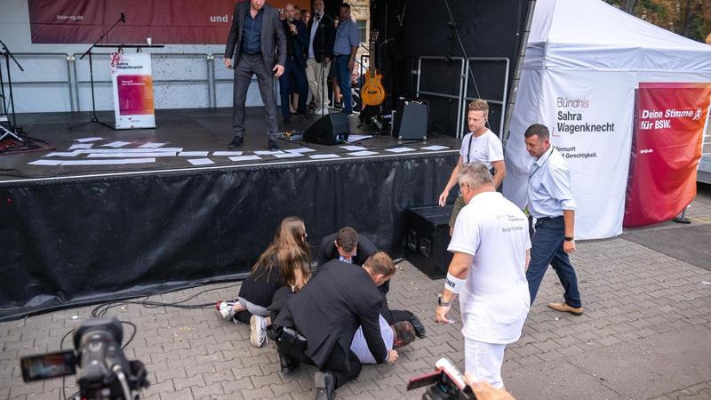 Farbattacke auf Sahra Wagenknecht in Erfurt: Täter verurteilt