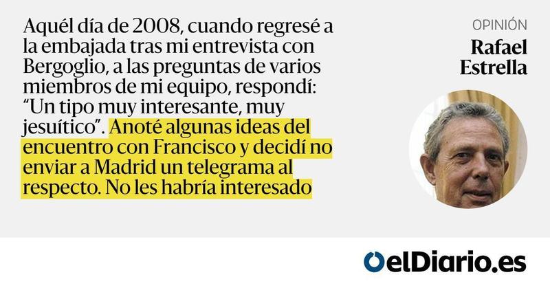 Francisco fue antes Jorge Bergoglio