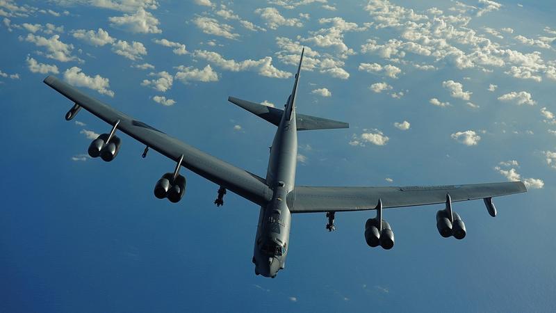 B-52 Bombers Begin Nuclear Training Over the American Heartland