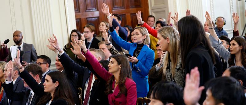 Melodramatic White House Reporters Embrace New Level Of Trump-Fueled Absurdity