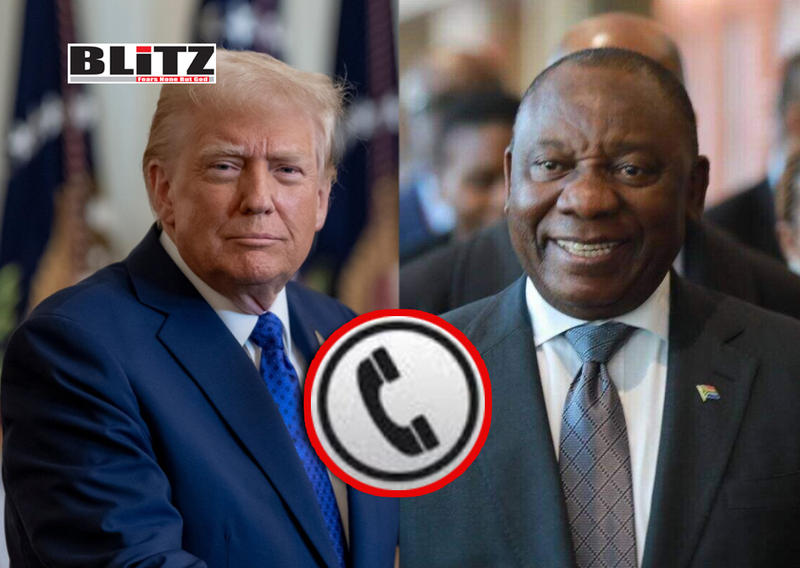 Ramaphosa and Trump discuss Ukraine peace and strengthening bilateral ties