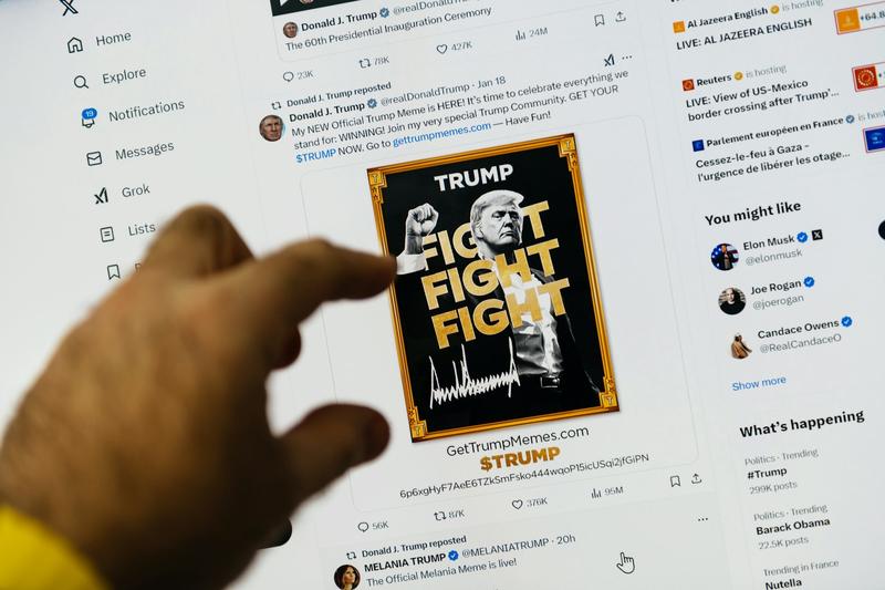 Le $TRUMP, une cryptomonnaie comme une autre ?