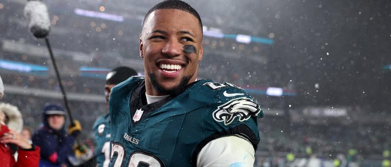 Saquon Barkley Hangs Out With President Trump Day Before Eagles’ Highly-Anticipated White House Visit