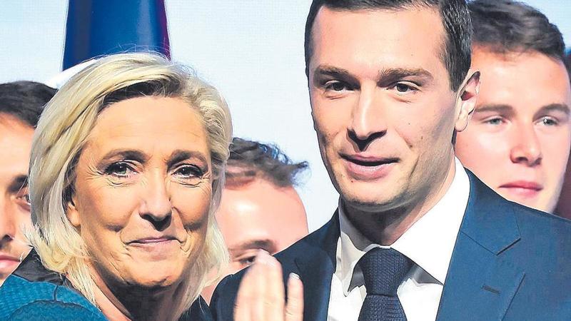 Jordan Bardella, Eurodiputado. Presidente de Agrupamiento Nacional en Francia: El lepenismo guapo