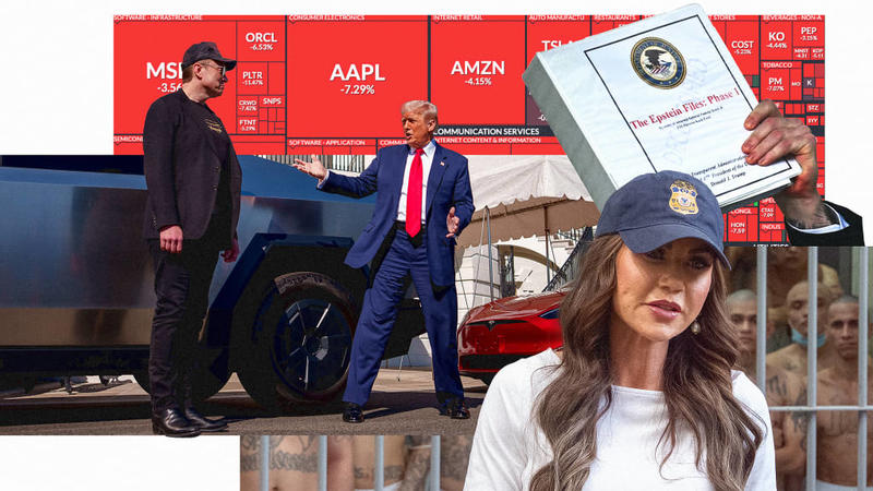 These 9 images will define Trump’s first 100 days—and maybe his whole presidency