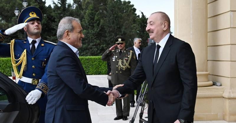 Iranian president visits Azerbaijan as ties warm