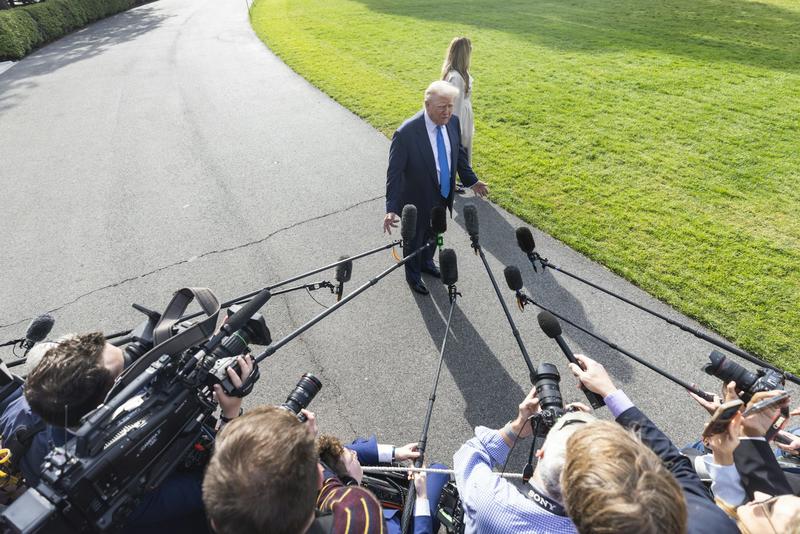 Trump’s first 100 days: economic uncertainty spikes while the president’s approval ratings tank