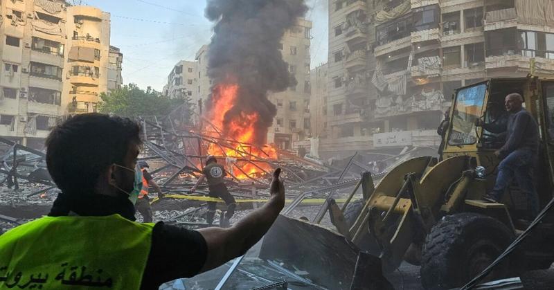 Israel strikes south Beirut, prompting Lebanese appeal to ceasefire guarantors