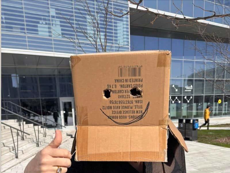 J’ai voté sans jamais montrer mon visage!