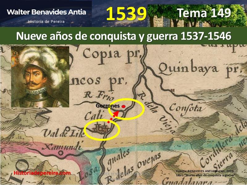 Nueve años de conquista y guerra. 1537-1546. Tema 149