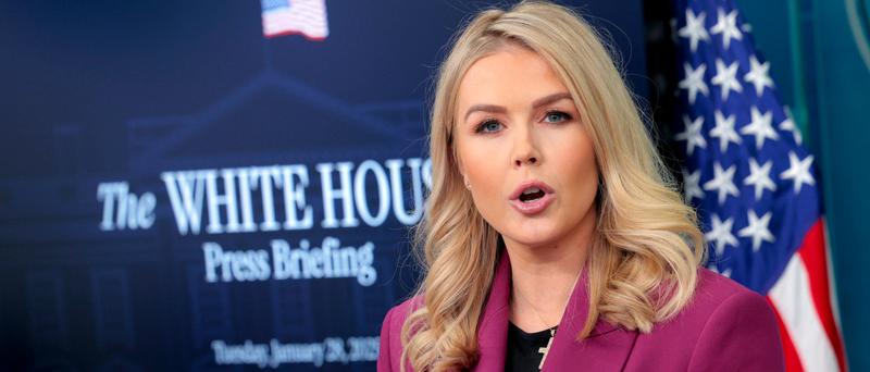 White House Press Secretary Karoline Leavitt Is All Jokes With Connection Between President Trump And Shedeur Sanders
