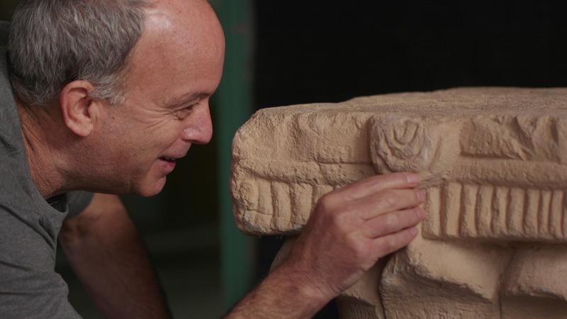 Mysterious capital depicting menorahs found in 1,500-year-old Roman site in Jerusalem