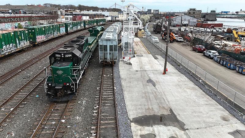 This company built its own rail terminal in New York City to avoid relying on trucks
