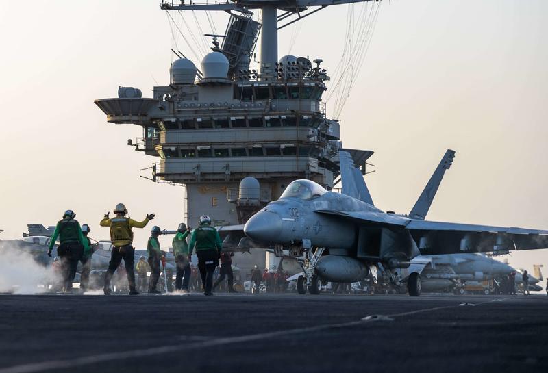 U.S. Navy Accidentally Throws $64 Million Jet Overboard Off the Coast of Yemen