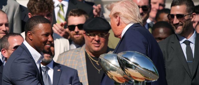 New York Giants Respond To Trump’s Claims About Saquon Barkley