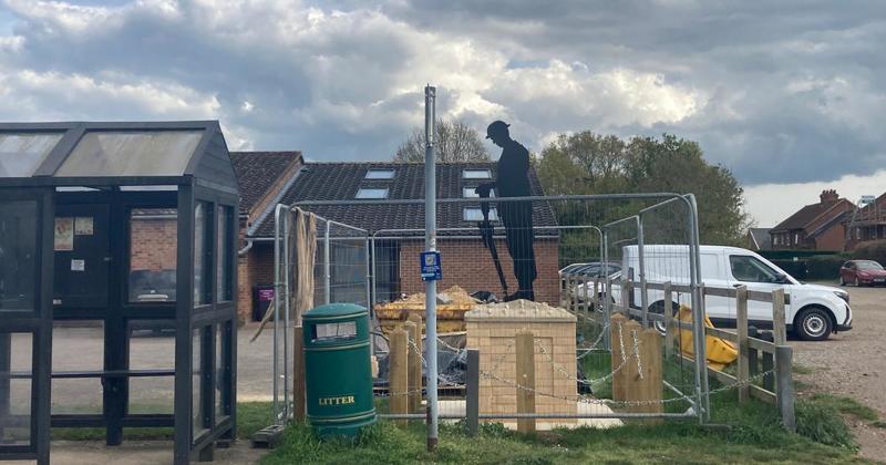 New war memorial to be unveiled in car park of village hall