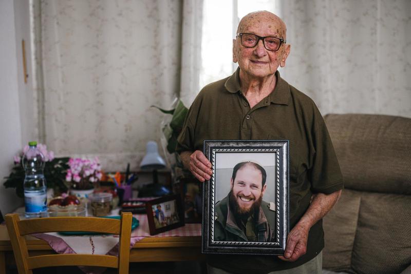 In tearful reversal, Holocaust survivors mourn beloved IDF soldiers killed since Oct. 7