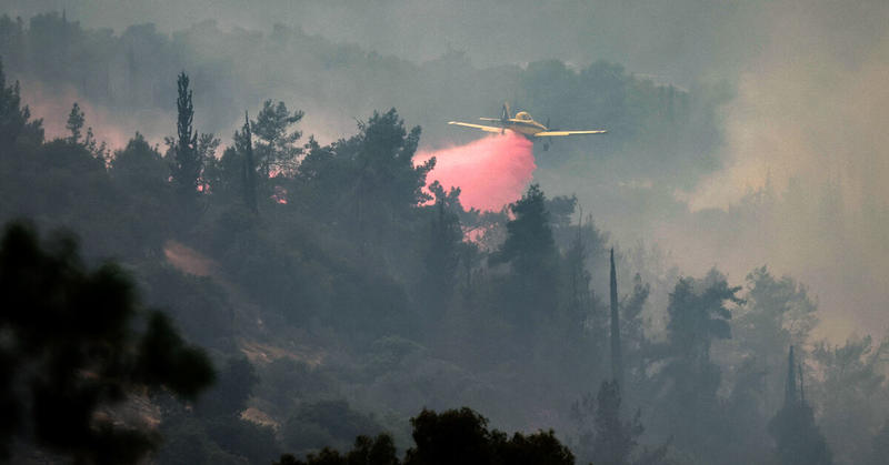 Wildfire spreads around Jerusalem as Israel asks Italy, Greece for help