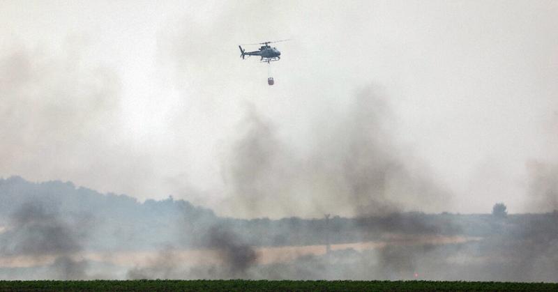 Israel deploys army to control fire near Jerusalem
