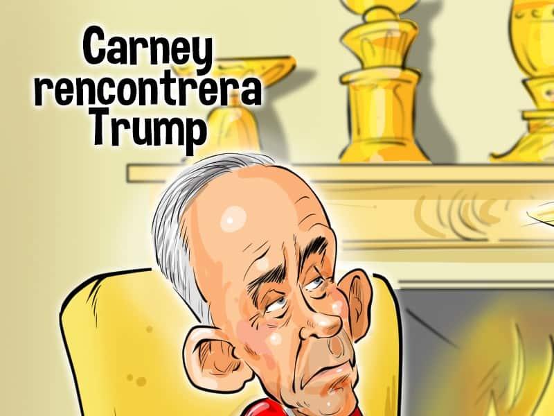 Rencontre Carney-Trump