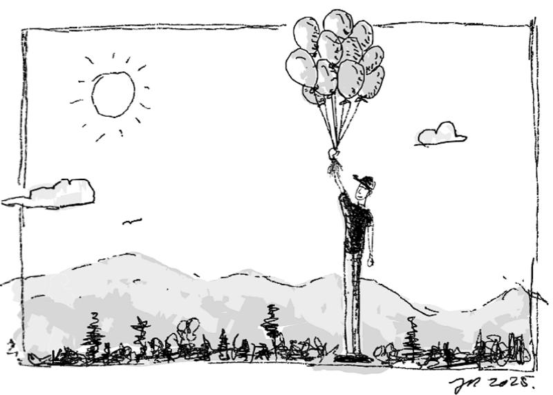 L’air léger, les pieds ancrés
