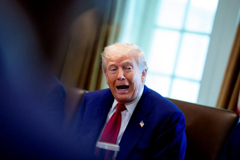 Cognitive Decline? Trump Invents Protest Supporting His War on Harvard