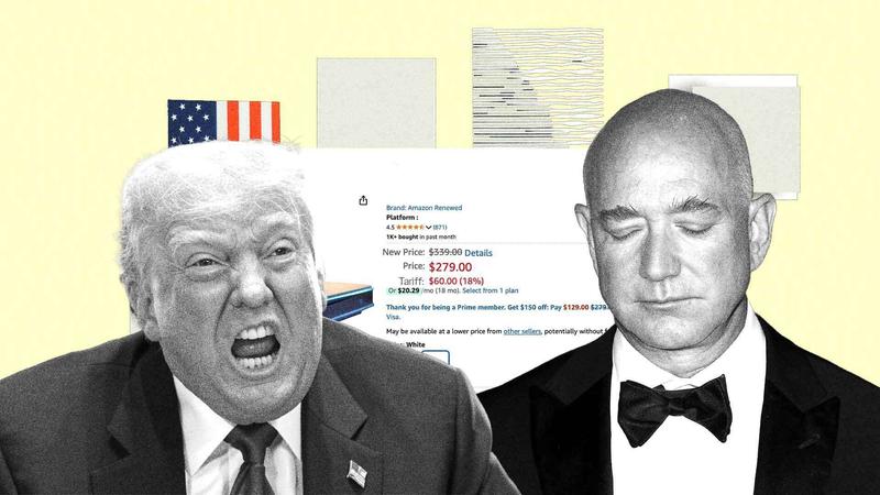 White House Accuses Amazon of 'Hostile and Political Action' Over Rumored Tariff Disclaimer