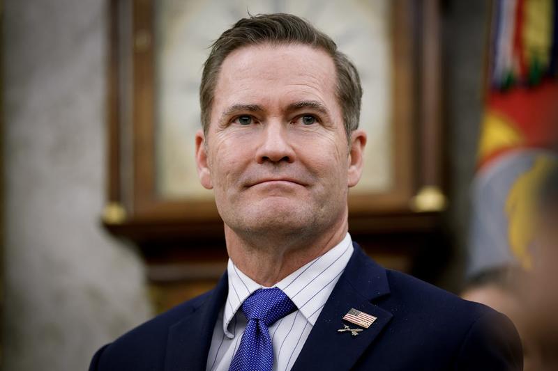 Mike Waltz Was Sucking Up to Trump All Day Before News of His Firing