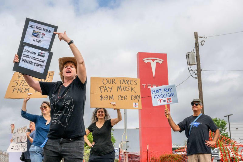 Tesla Takedown Protesters Are Hitting Musk Where It Hurts: His Bottom Line