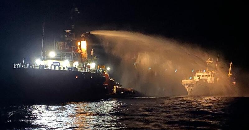 Activists say drones hit aid boat heading for Gaza, blame Israel