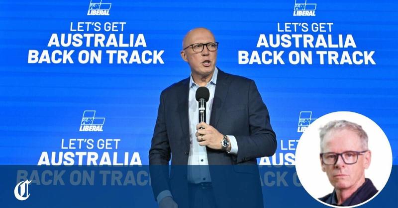 Dutton pays for defiantly empty policy cupboard