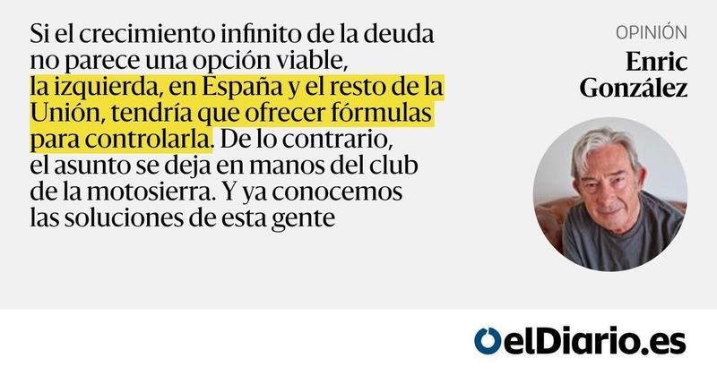 La deuda y el club de la motosierra