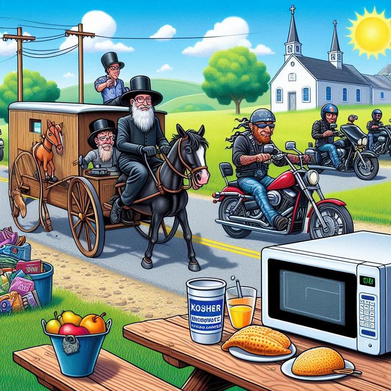 Bikers, Amish, and Bitter Cold: My U.S. Adventures