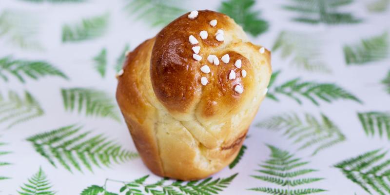 Ricotta-Kirsch-Brioche