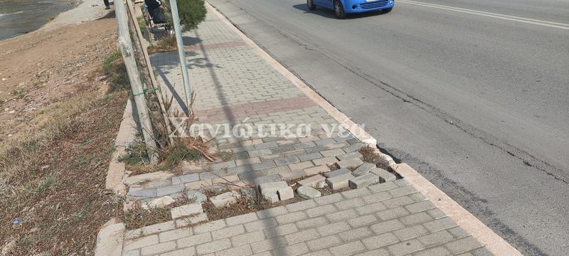 Παγίδες επί του πεζοδροµίου στον Κάτω Γαλατά