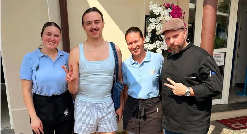 Tommy Cash a Lecco: una giornata di relax sul lago di Como per la star di “Espresso macchiato”