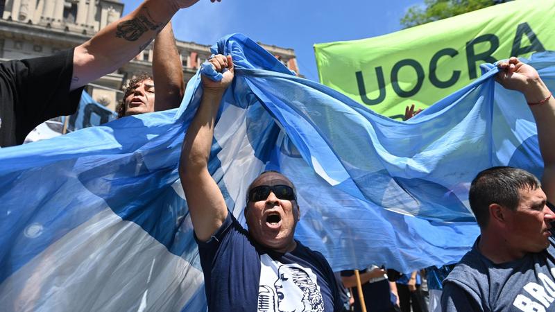 Court stops part of Milei decree that severed right to strike in Argentina