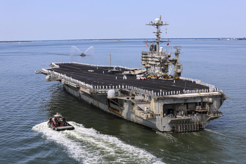 USS Harry Truman Returns Home After 8-Month Final Deployment