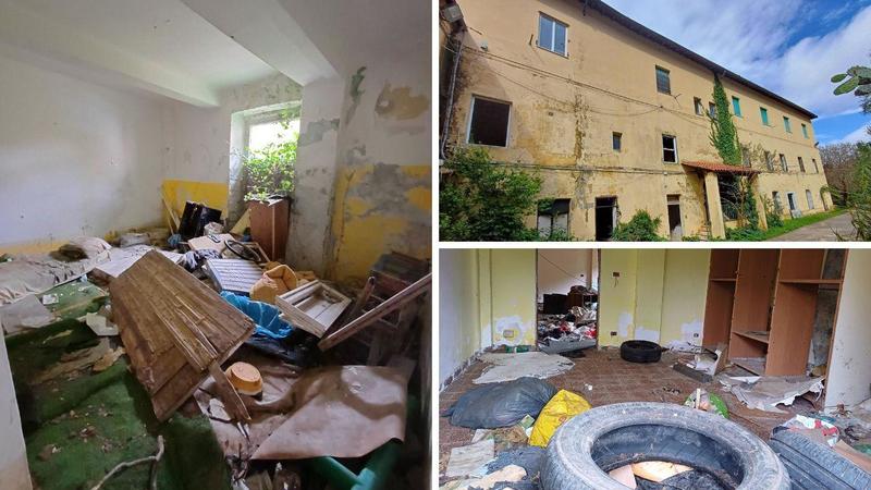 Casa Firenze, dopo anni di degrado il Comune di Livorno si muove: maxi pulizia e poi accessi murati