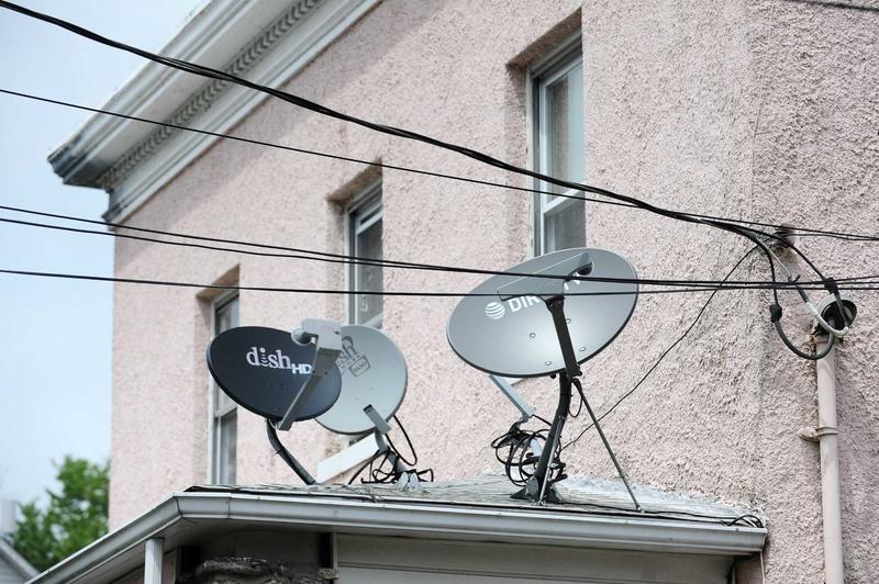 Can a contract be terminated when weather clouds satellite TV reception?