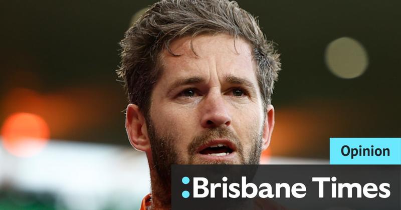 The footy kiss that said everything about an AFL warrior