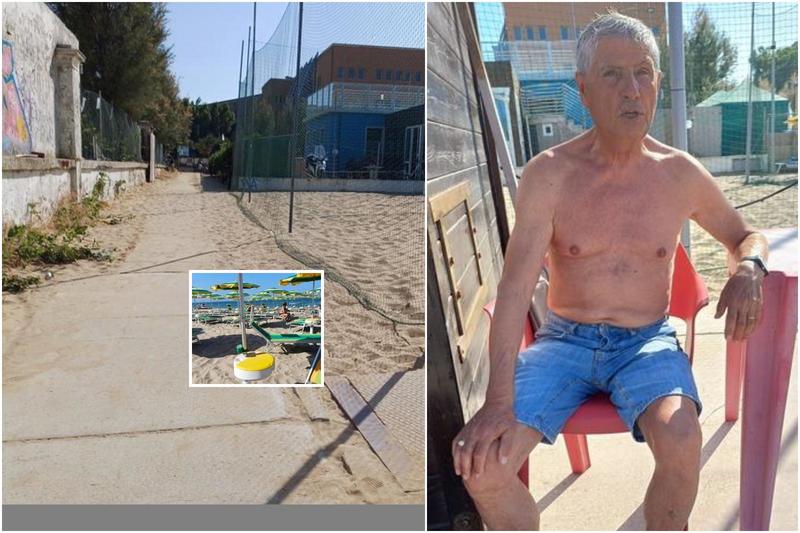 Ruba una borsa ai bagni Cira, inseguito da ex calciatori Vis /
