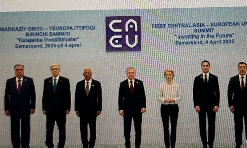 Semerkant: AB - Orta Asya Zirvesi