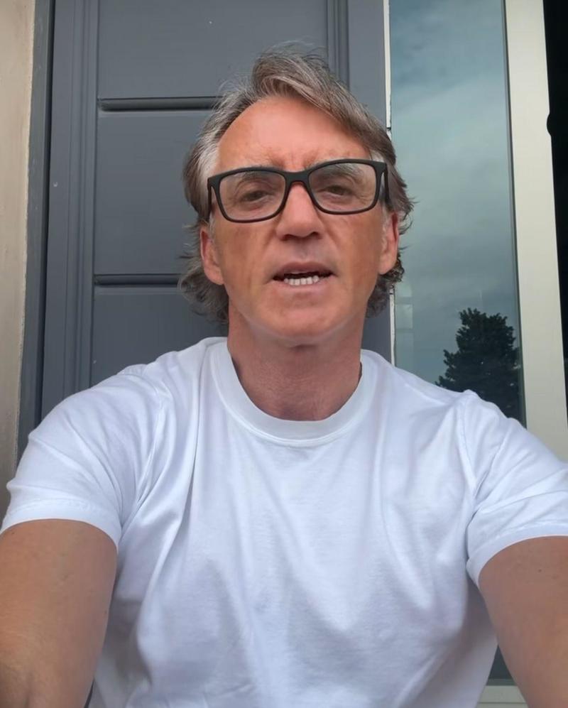 Mancini: “Stop alla guerra a Gaza”. Il video appello dell’ex Ct della Nazionale