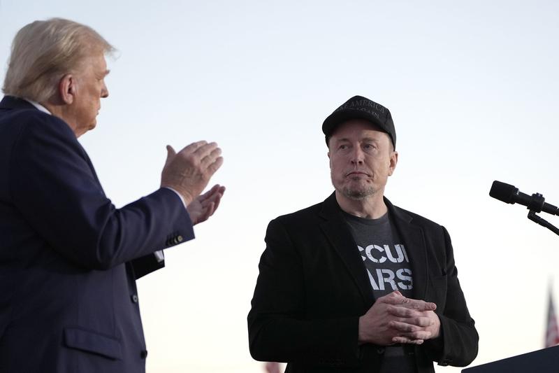 The Trump-Musk partnership is collapsing in real time today