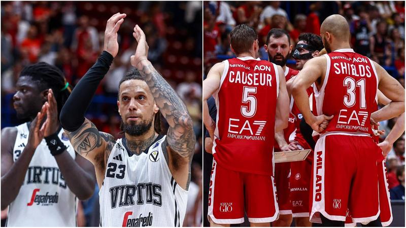 La Virtus ribalta Milano e riprende il vantaggio in gara 3