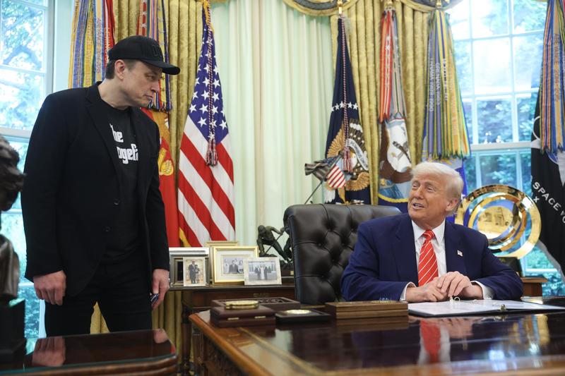 A guerra entre Musk e Trump