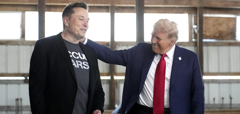 Rosenkrieger des Tages: Trump und Musk