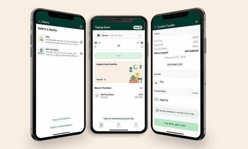 Taptap Send launches in-app donation feature for overseas Pakistanis