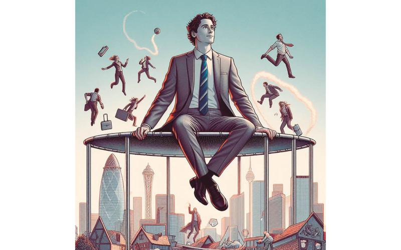 De trampolín en trampolín